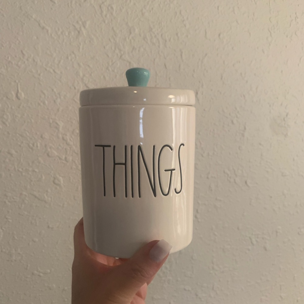 Rae Dunn THINGS canister